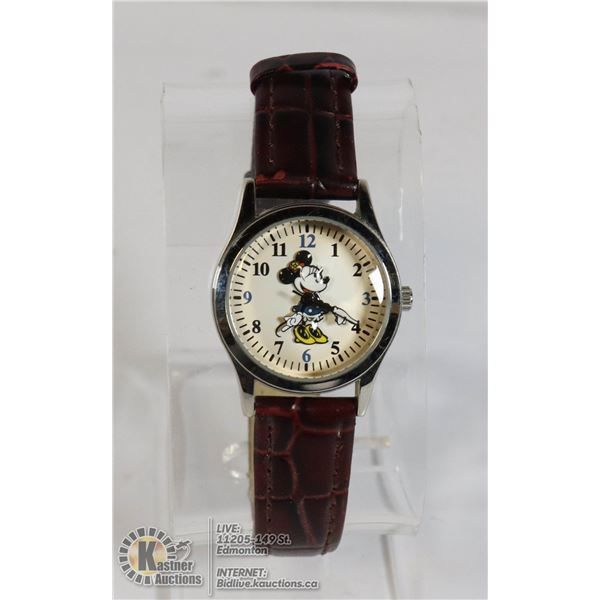 MINNIE MOUSE WATCH AUTHENTIC ORIGINAL DISNEY PARKS