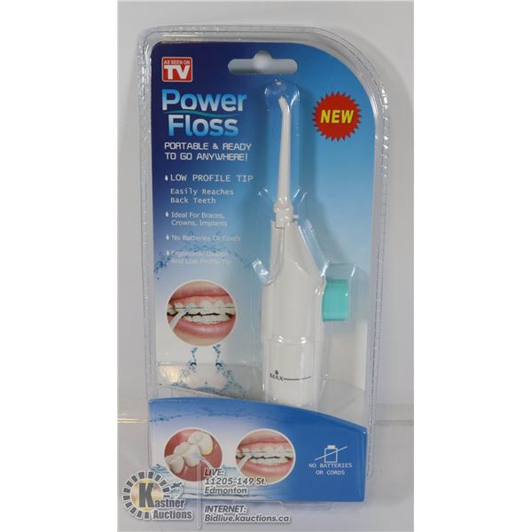 NEW POWER FLOSS WATER FLOSSER