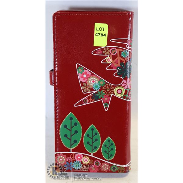 NEW SHAGWEAR WALLET DOVE