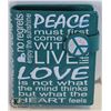 Image 1 : NEW SHAGWEAR WALLET PEACE LIVE LOVE