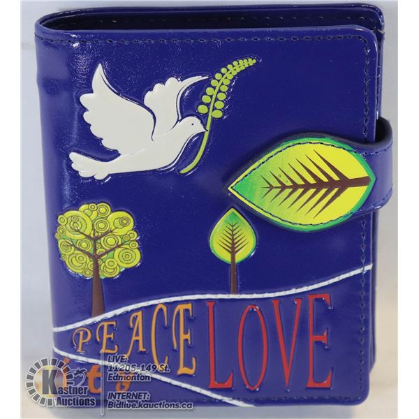 NEW SHAGWEAR WALLET DOVE