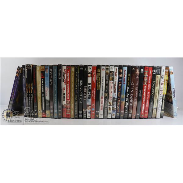 DVD'S ASSORTED LOT OF MOVIES