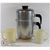 Image 1 : VINTAGE WEAR EVER COMPLETE COFFEE PERCOLATOR WITH