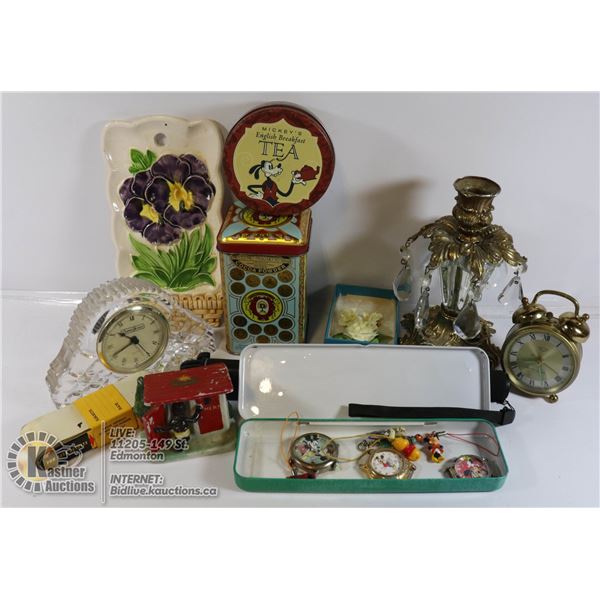 BOX OF MISC. COLLECTABLES