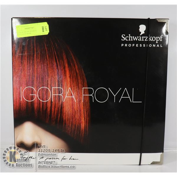 SCHWARTZKOPF PROFESSIONAL HAIR COLOR BOOK
