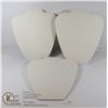 Image 1 : LOT OF 3 WHITE NECKLACE DISPLAYS