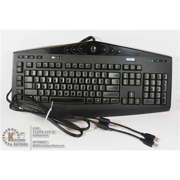ALIENWARE WIRED GAMING KEYBOARD MODEL  KG900