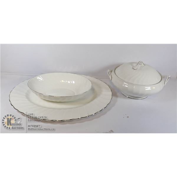 ROYAL TUSCAN CHINA ENGLISH MADE 3 PIECES