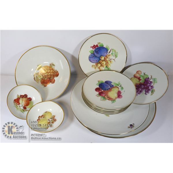 BAVARIAN CHINA- WEST GERMANY- DESSERT PLATTER