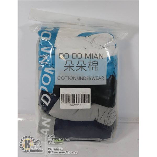 DO DO MIAN COTTON UNDERWEAR FIVE PACK.