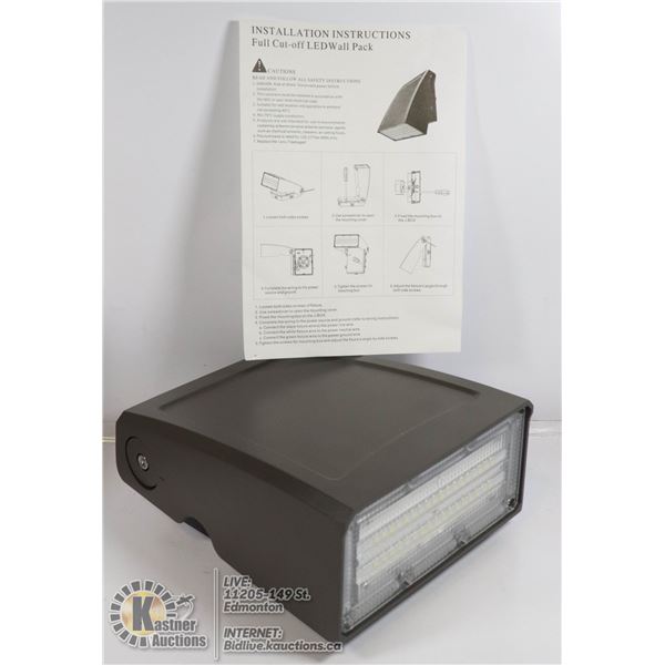 FULL CUT OFF LED WALL PACK.