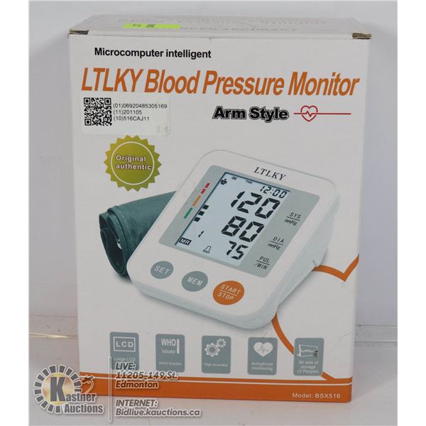 BLOOD PRESSURE MONITOR.