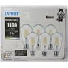 Image 1 : LVWIT SIX PACK OF LED FILAMENT REPLICA BULBS.