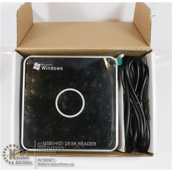 WINDOWS USB HID DESK READER.