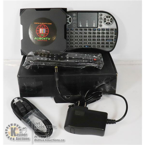 ALI BOX ANDRIOD TV.