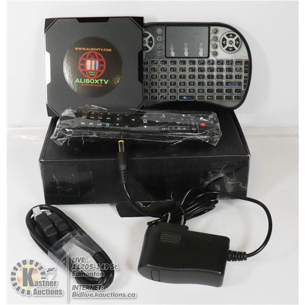ALI BOX ANDRIOD TV.