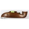 Image 1 : INUIT HAND CARVED WOOD SALMON- 21" X 6"- MADE IN