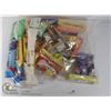 Image 1 : 24 ASSORTED CHOCOLATE., CANDY AND MORE