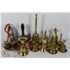 Image 1 : FLAT OF BRASS AND METALIC BELLS.