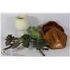 Image 1 : LOT OF VARIOUS HOME DECOR ITEMS.