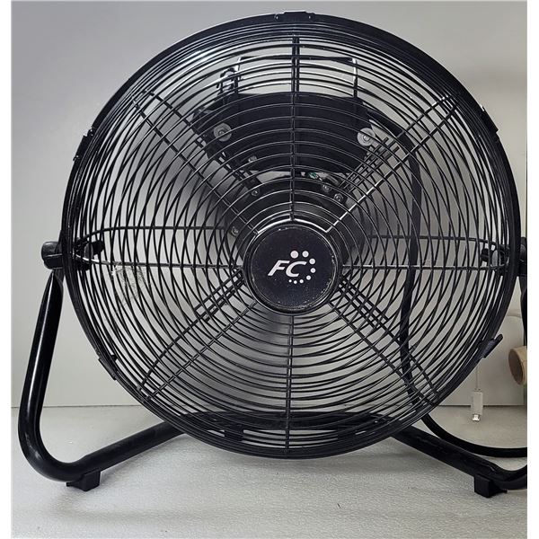 22)  NEVER USED BLACK TABLE TOP FAN WITH