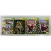 Image 1 : LOT OF 4 XBOX 360 GAMES.