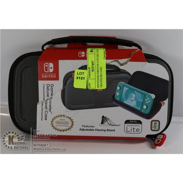 NINTENDO SWITCH LITE DELUXE TRAVELER CASE
