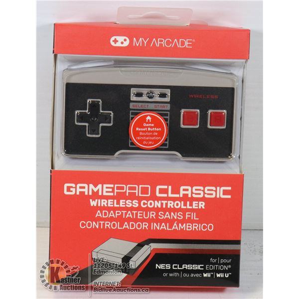 NEW MY ARCADE GAMEPAD WIRELESS CONTROLLER