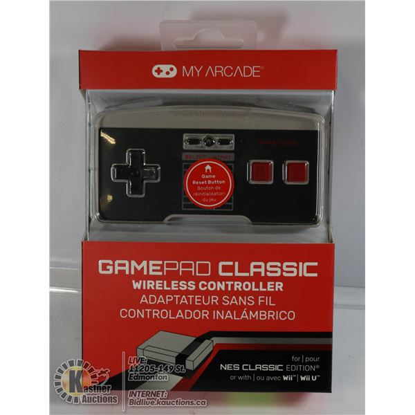NEW MY ARCADE GAMEPAD CLASSIC WIRELESS CONTROLLER
