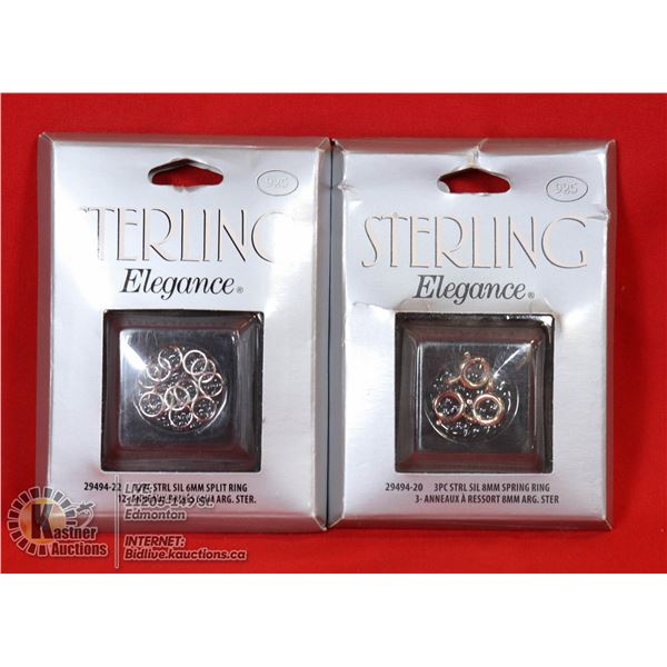 NEW SETS OF STERLING SILVER ACCESSORIES & DC