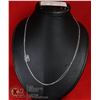 Image 1 : #129-STERLING SILVER NECKLACE 18"/2 PCS