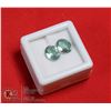 Image 1 : #180-GREEN AMETHYST GEMSTONES 7 X 9mm 2.95ct