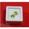 Image 1 : #172-GREEN PERIDOT GEMSTONES 2.26ct/7mm
