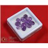 Image 1 : #160-PURPLE AMETHYST GEMSTONES 17.25ct