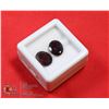 Image 1 : #200-DARK RED GARNET GEMSTONES 8 x 10mm 5.80ct