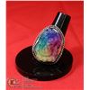 Image 1 : #54-NATURAL RAINBOW SOLAR QUARTZ RING SIZE 7