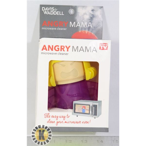 NEW ANGRY MAMA MICROWAVE CLEANER