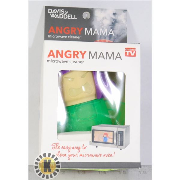 NEW ANGRY MAMA MICROWAVE CLEANER
