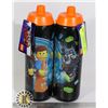 Image 1 : TWO NEW LEGO MOVIE 2 WATER BOTTLES
