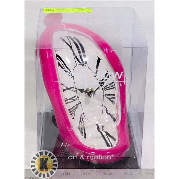 NEW TIME FLOW DECORATIVE DESK CLOCK