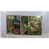 Image 1 : FIVE 10 CENT VINTAGE COMICS - OLD COMIC BOOKS