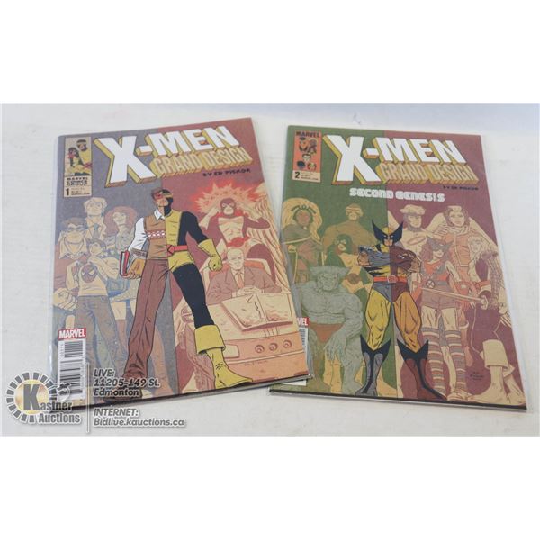MARVEL X-MEN GRAND DESIGN #1-2