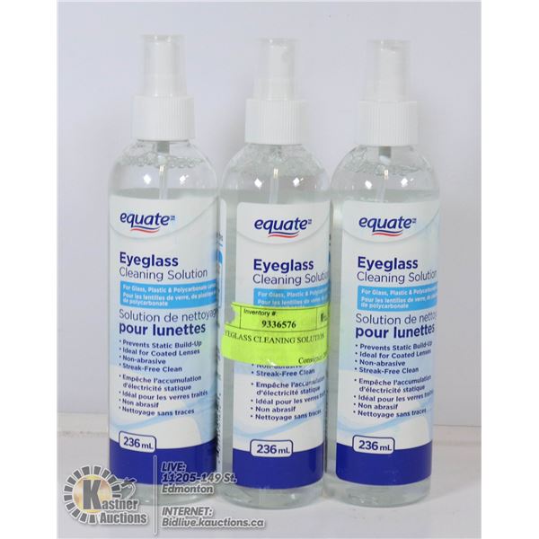 EYEGLASS CLEANING SOLUTION
