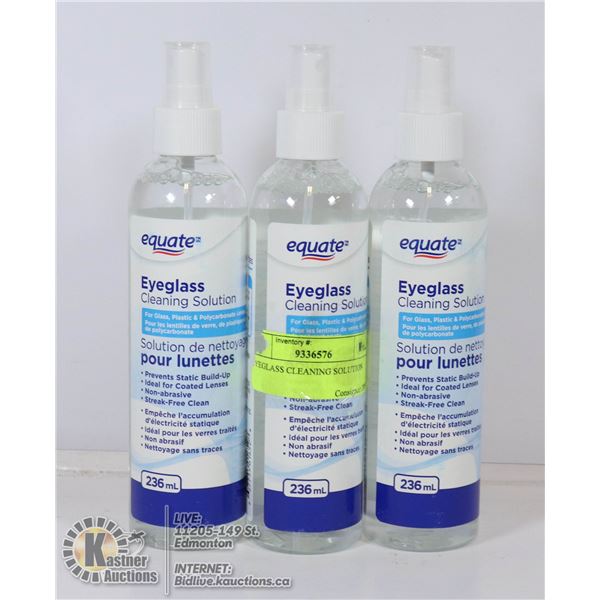 EYEGLASS CLEANING SOLUTION