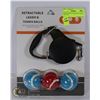 Image 1 : RETRACTABLE LEASH AND TENNIS BALL SET