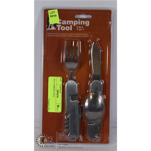 7 IN 1 CAMPING TOOL