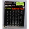 Image 1 : NEW 40PC BUTTON BATTERY SET
