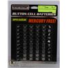 Image 1 : NEW 40PC BUTTON BATTERY SET