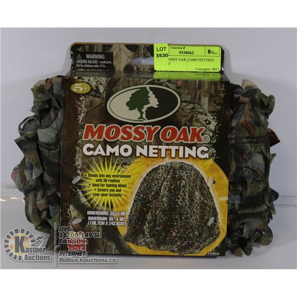 NEW MOSSY OAK CAMO NETTING 55" X 96"