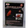 Image 1 : NEW 16FT DRUM DRAIN AUGERS